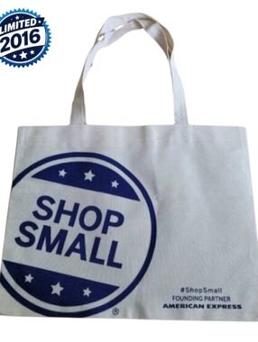 Opening Ceremony Shop Small Tote Bag 2016 White Blue Limited Edition Amex Rare